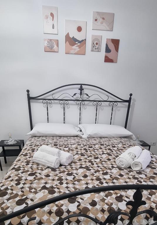 Postel nebo postele na pokoji v ubytování B&b Binario38