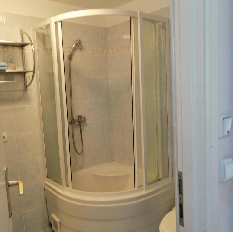 Kúpeľňa v ubytovaní Apartment in Privlaka with sea view, terrace, air conditioning, WiFi 3591-2