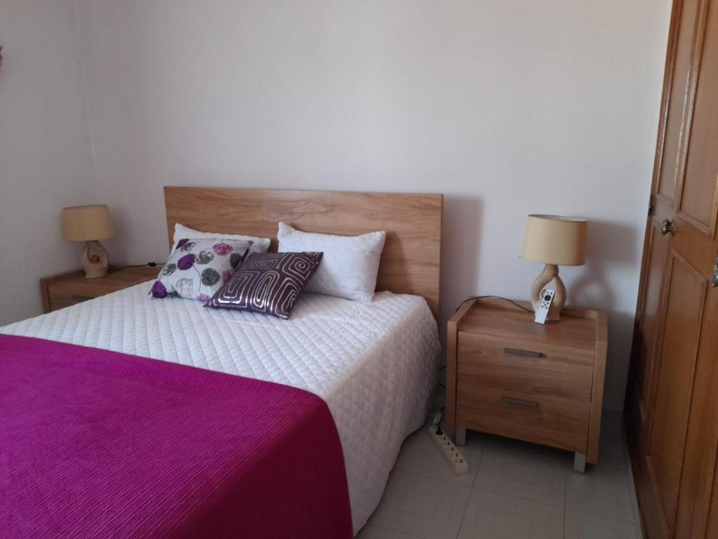 Postel nebo postele na pokoji v ubytování Apartamento Sunshine 601-Vilamoura