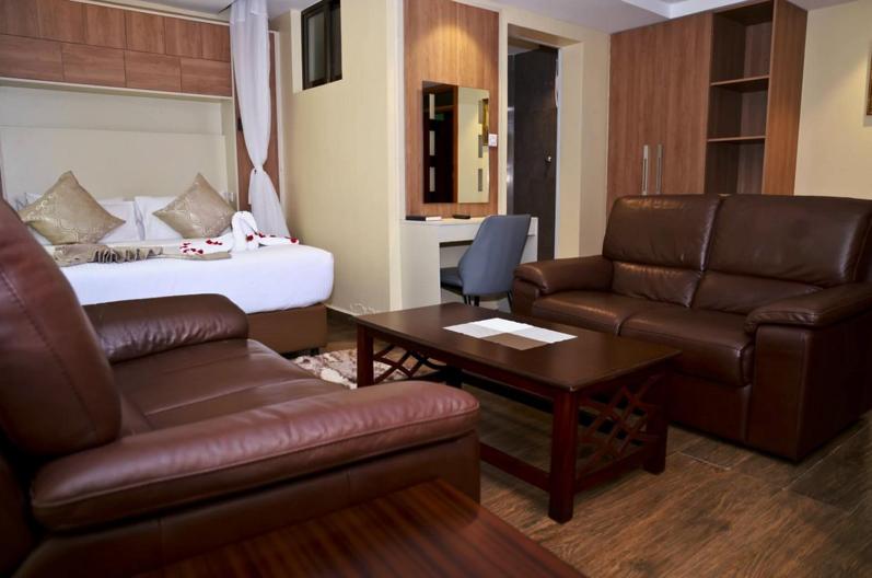 Posezení v ubytování Hylise Hotel