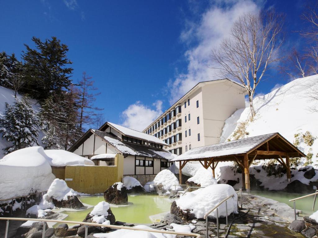 Manza Kogen Hotel v zimě