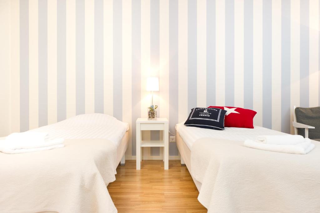 Postel nebo postele na pokoji v ubytování Attendo Park Hotell