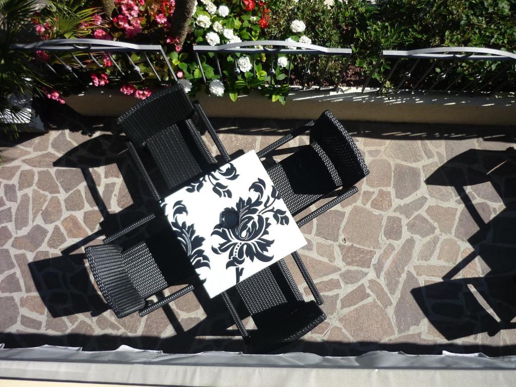 Balkón nebo terasa v ubytování Blu Star Hotel