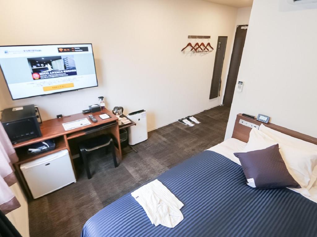 TV o dispositivi per l'intrattenimento presso HOTEL LiVEMAX Aichi Toyota Ekimae