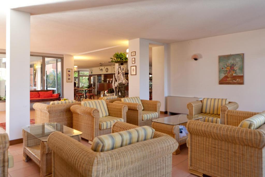 Posezení v ubytování Hotel Idania