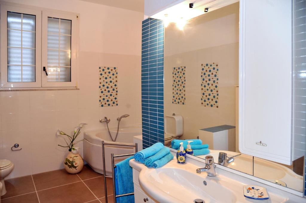 Koupelna v ubytování Cala Bernardo Apartment