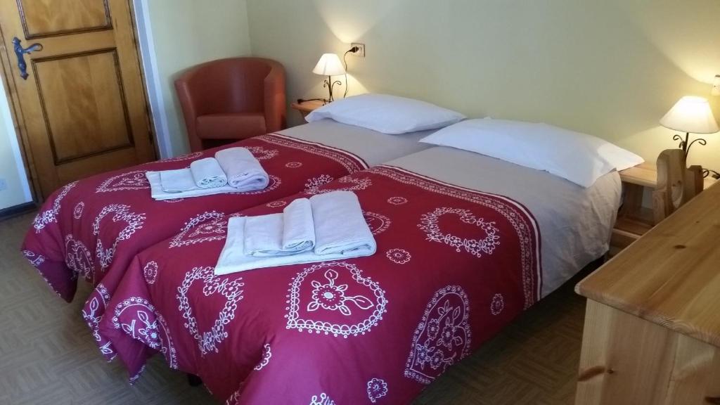Postel nebo postele na pokoji v ubytování Albergo Bellavista