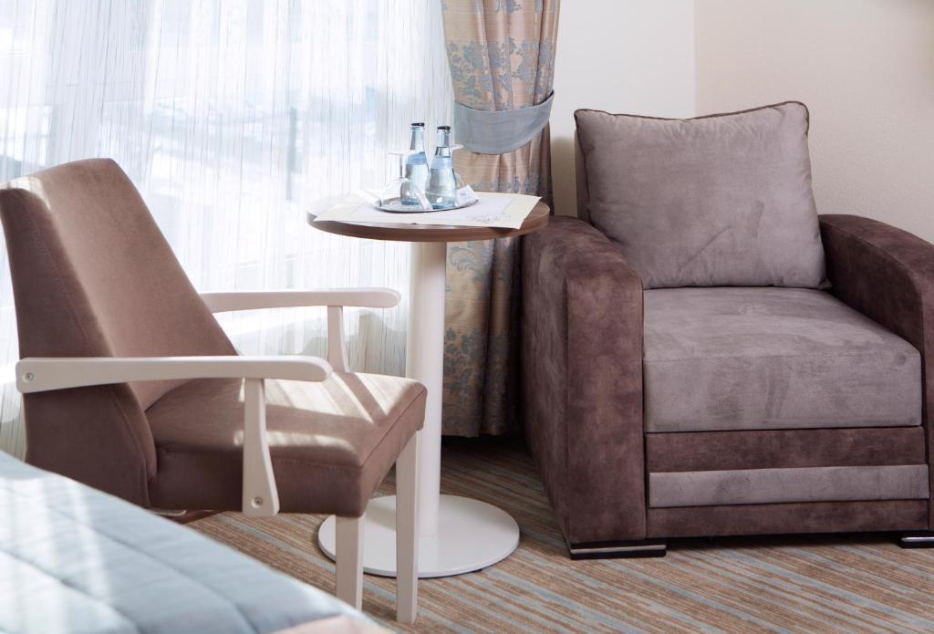 Posezení v ubytování CityHotel am McKeePlatz