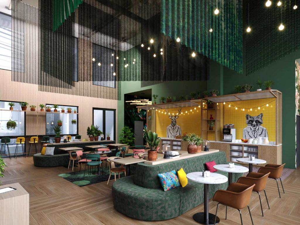 Restaurace v ubytování ibis Styles Copenhagen Orestad