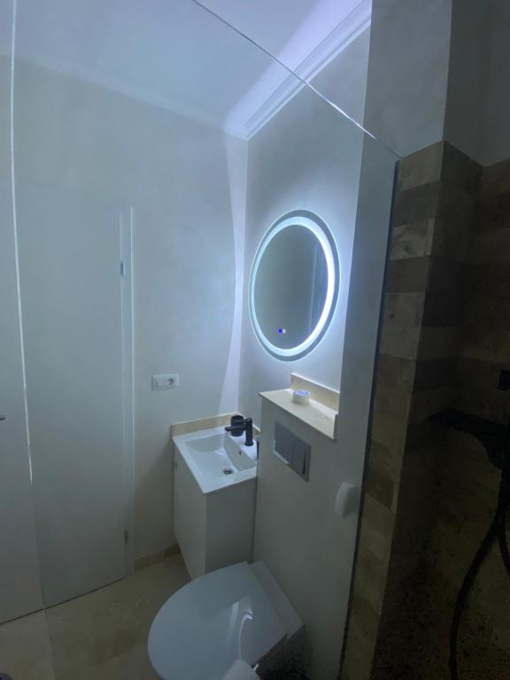 Koupelna v ubytování Apartament Timisoara 5