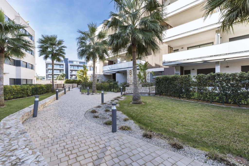 Budova, kde se apartmán nachází
