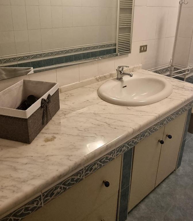 Koupelna v ubytování B&b Binario38