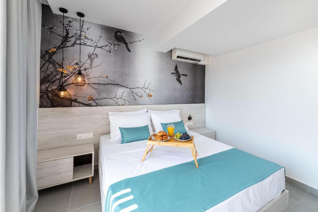 Postel nebo postele na pokoji v ubytování Kellys Luxury Apartments
