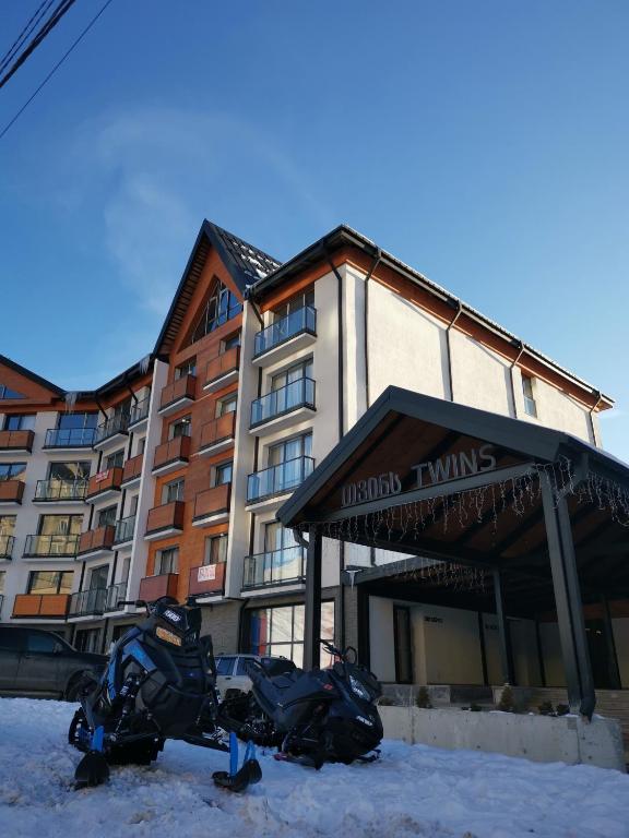 Budova, kde se apartmán nachází