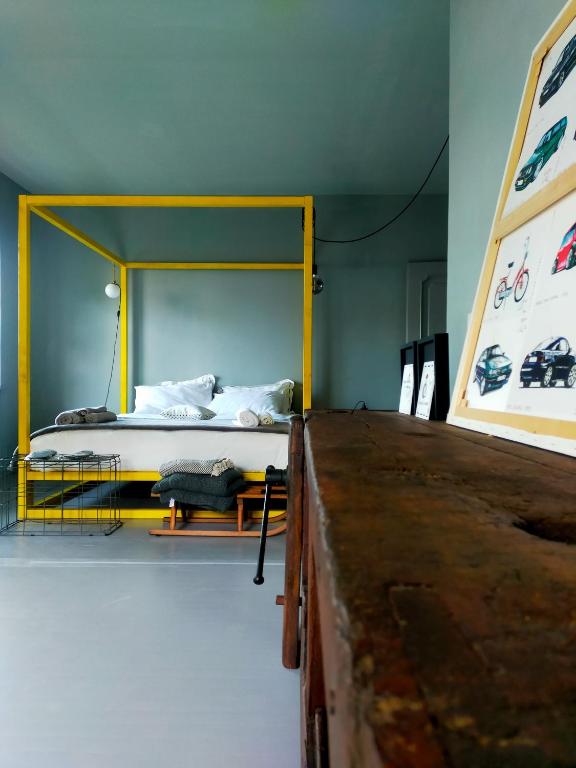 Postel nebo postele na pokoji v ubytování CASA GIANNI