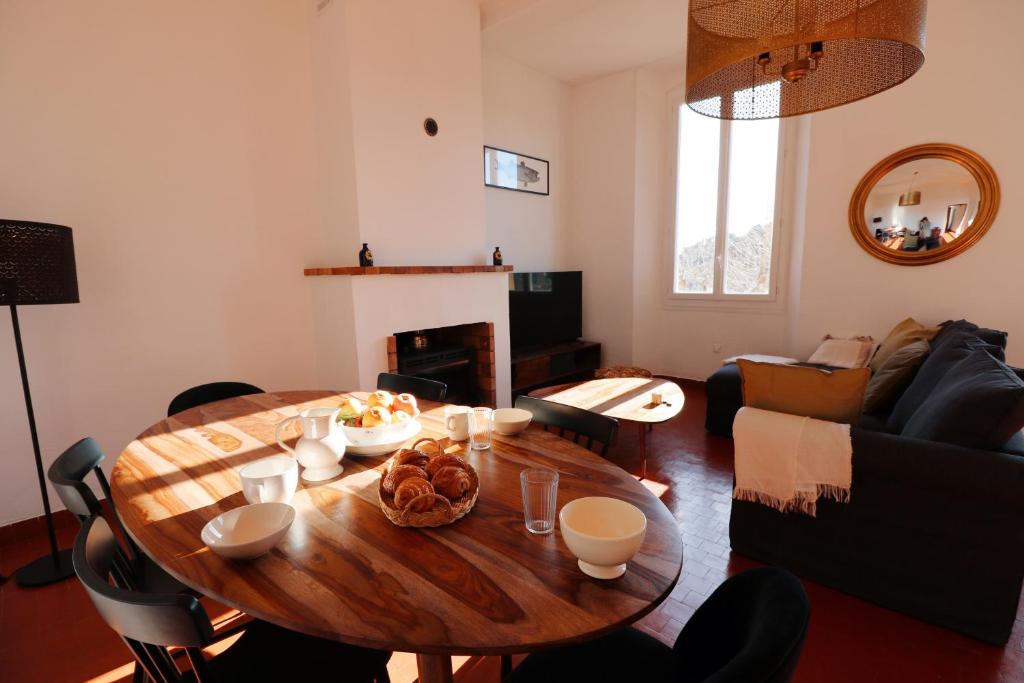 Posedenie v ubytovaní Appartements à la ferme