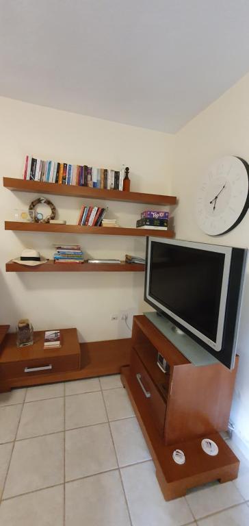 A television and/or entertainment centre at nikol villa elani