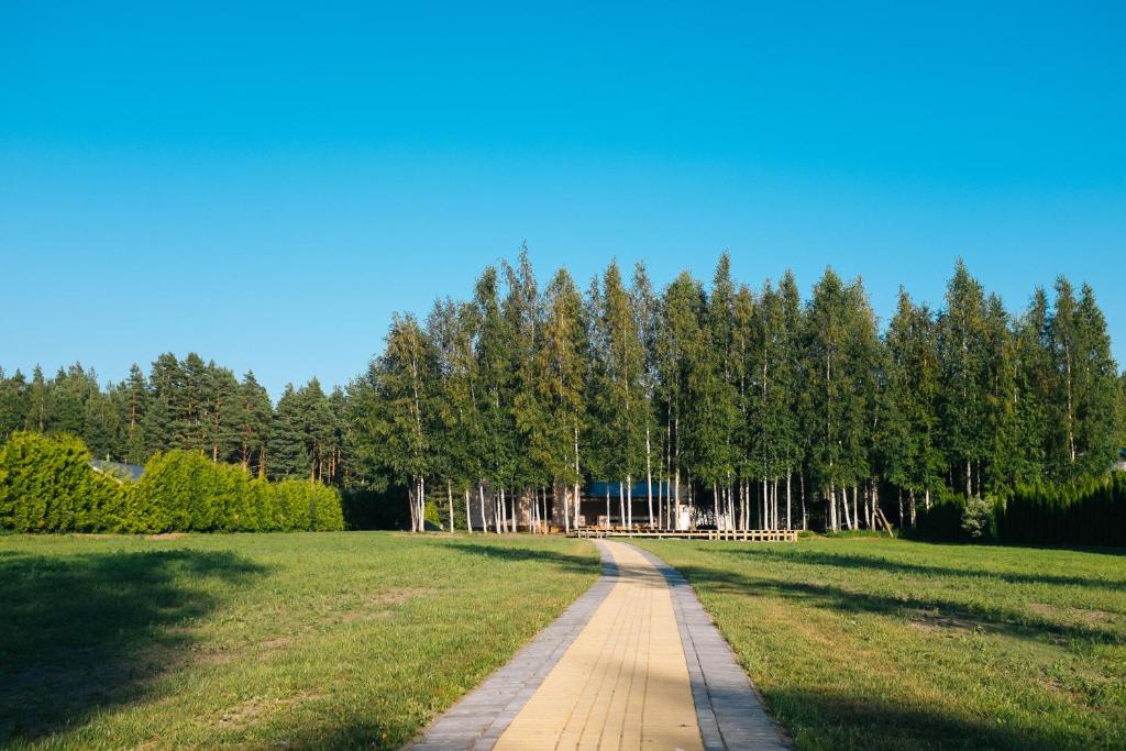 Příroda nedaleko vily