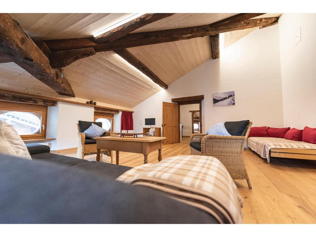 Posezení v ubytování Wohnung von Schorsch