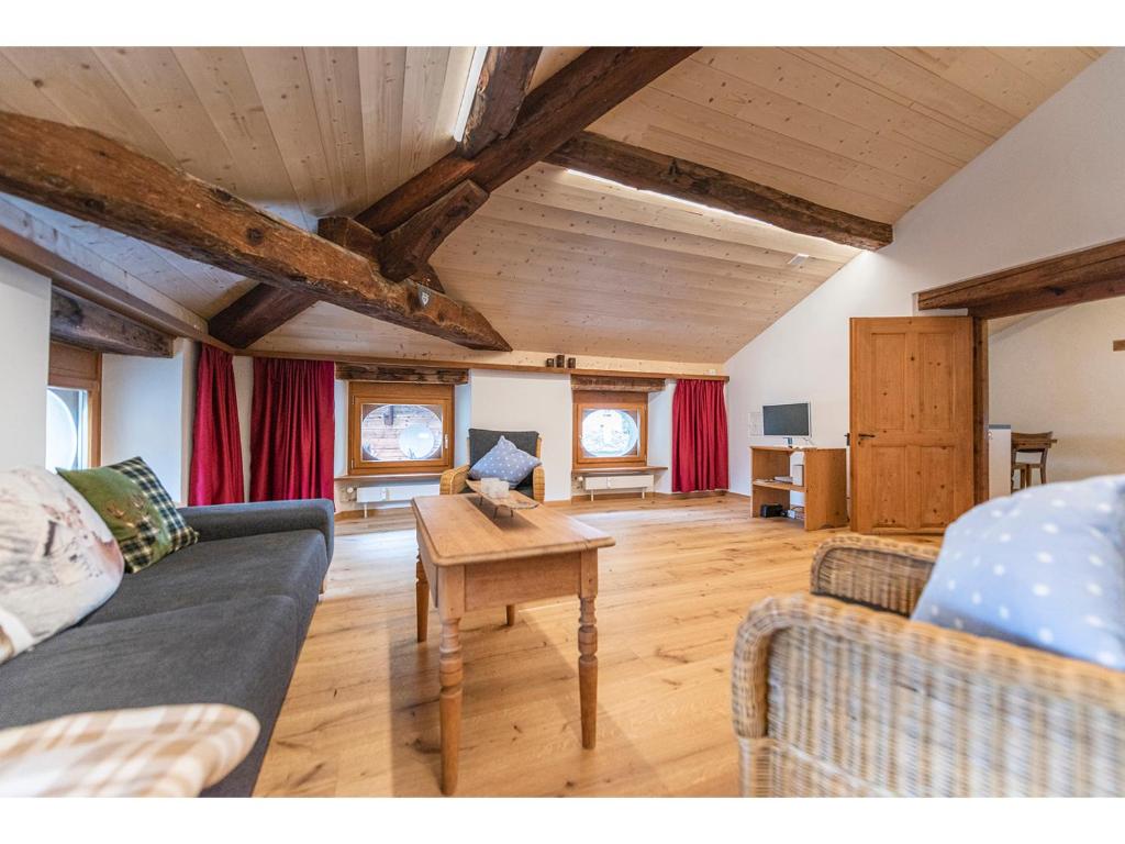 Posezení v ubytování Wohnung von Schorsch