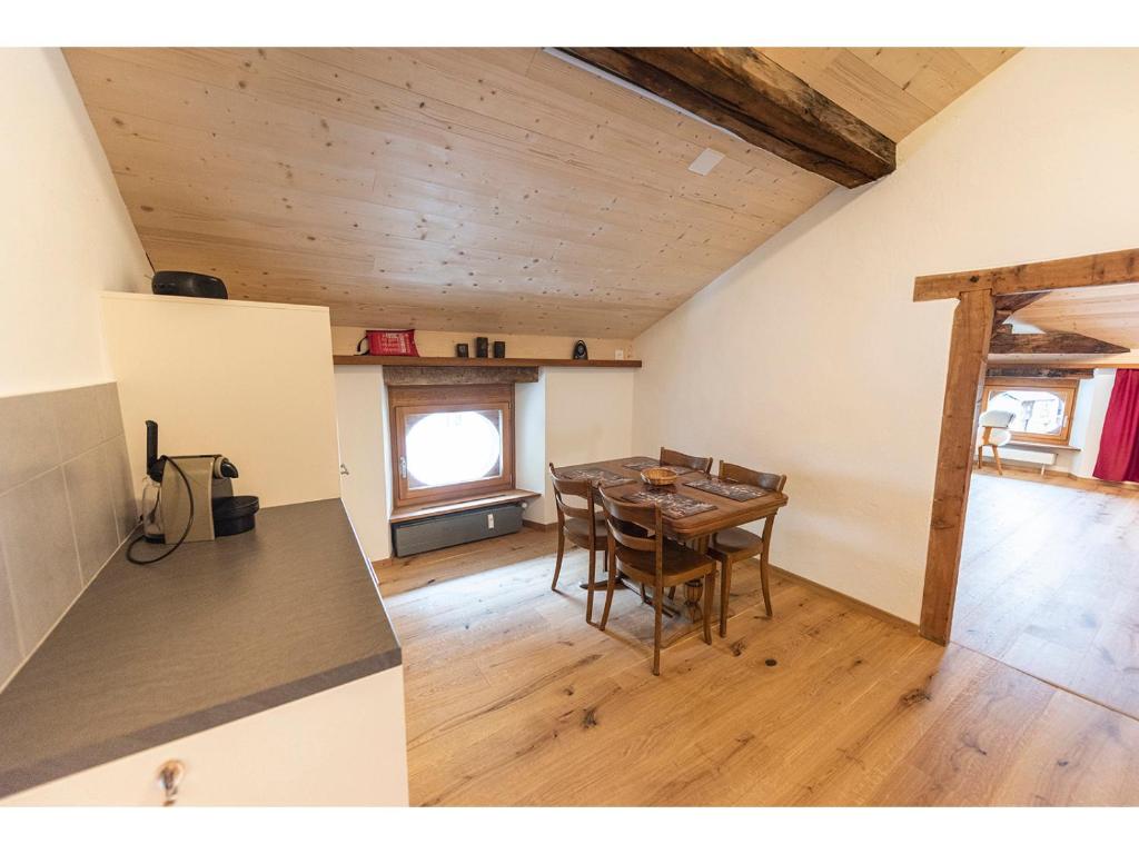 Kuchyň nebo kuchyňský kout v ubytování Wohnung von Schorsch