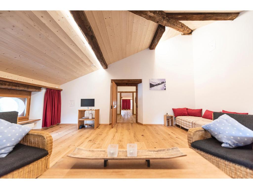 Posezení v ubytování Wohnung von Schorsch