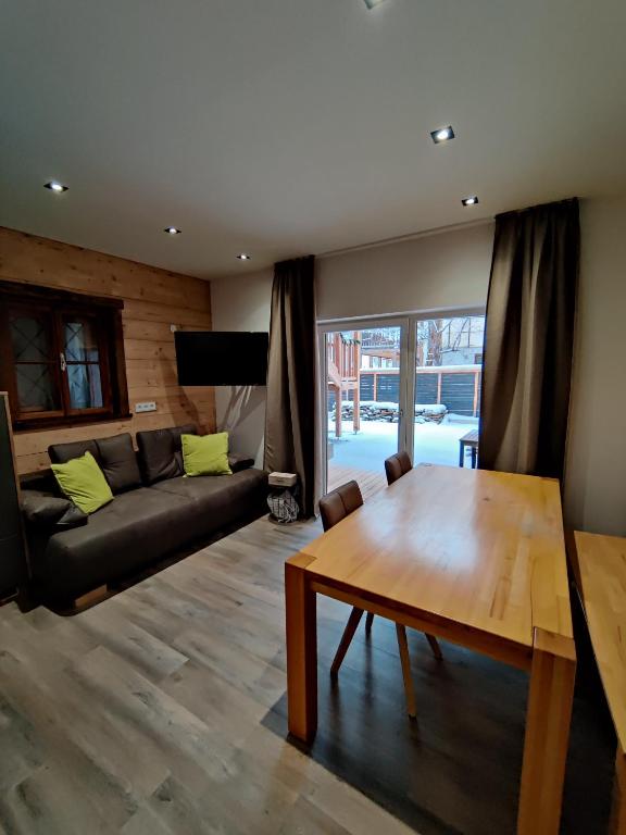 Posezení v ubytování DaHome Appartements