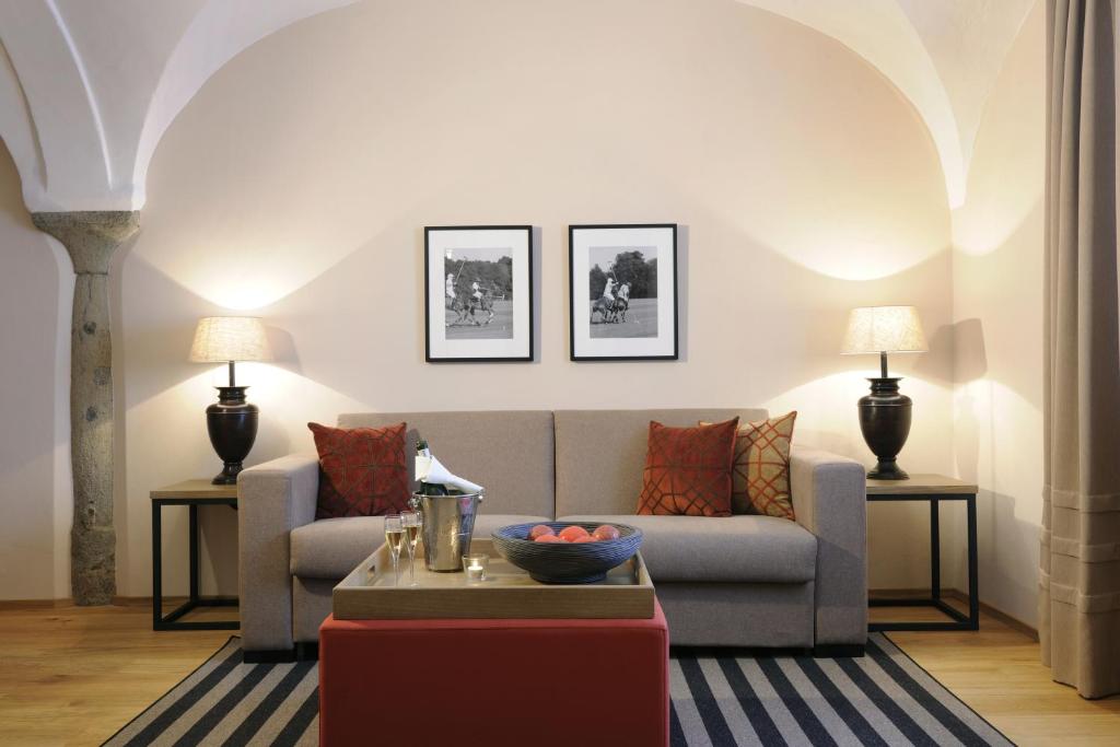 Posezení v ubytování Hotel Gut Ising