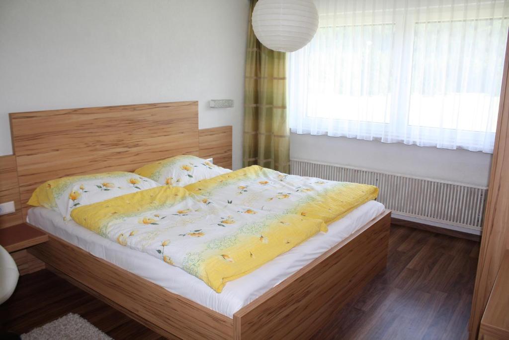 Postel nebo postele na pokoji v ubytování Haus Berta