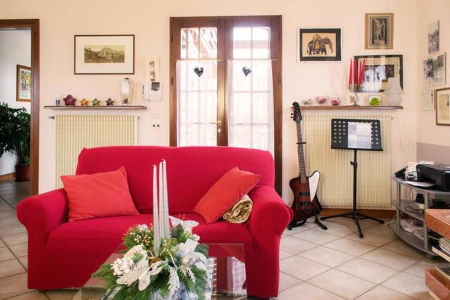 Posezení v ubytování B&B Zia Maria