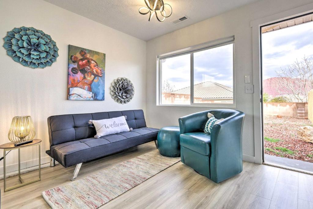 Ivins Studio with Yard and Mountain Views! - Housity