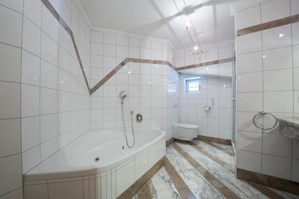 A bathroom at Marys Holiday Penthouse