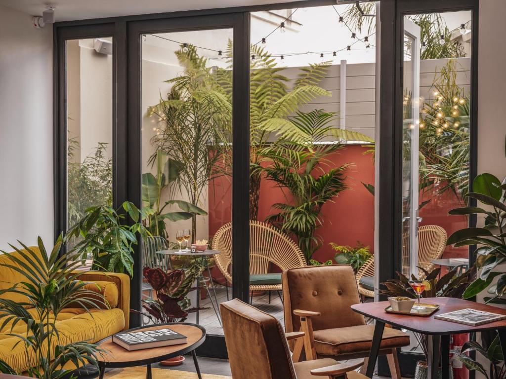 Zona d'estar a Seven Hotel Paris