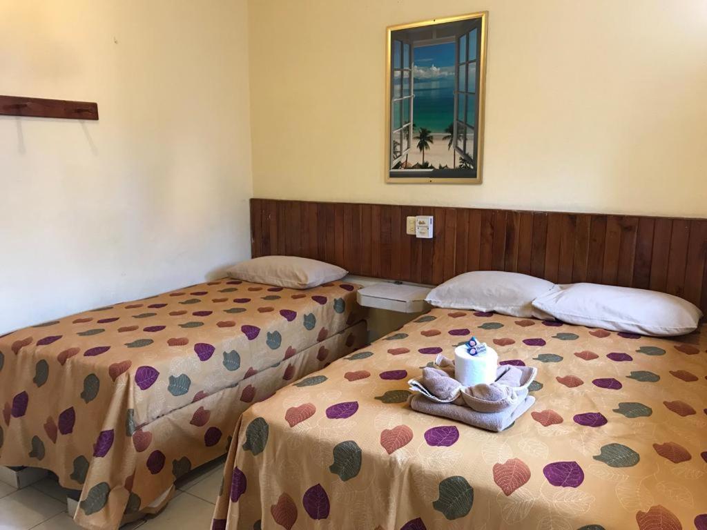 Postel nebo postele na pokoji v ubytování Hotel Sociedad y Maristas