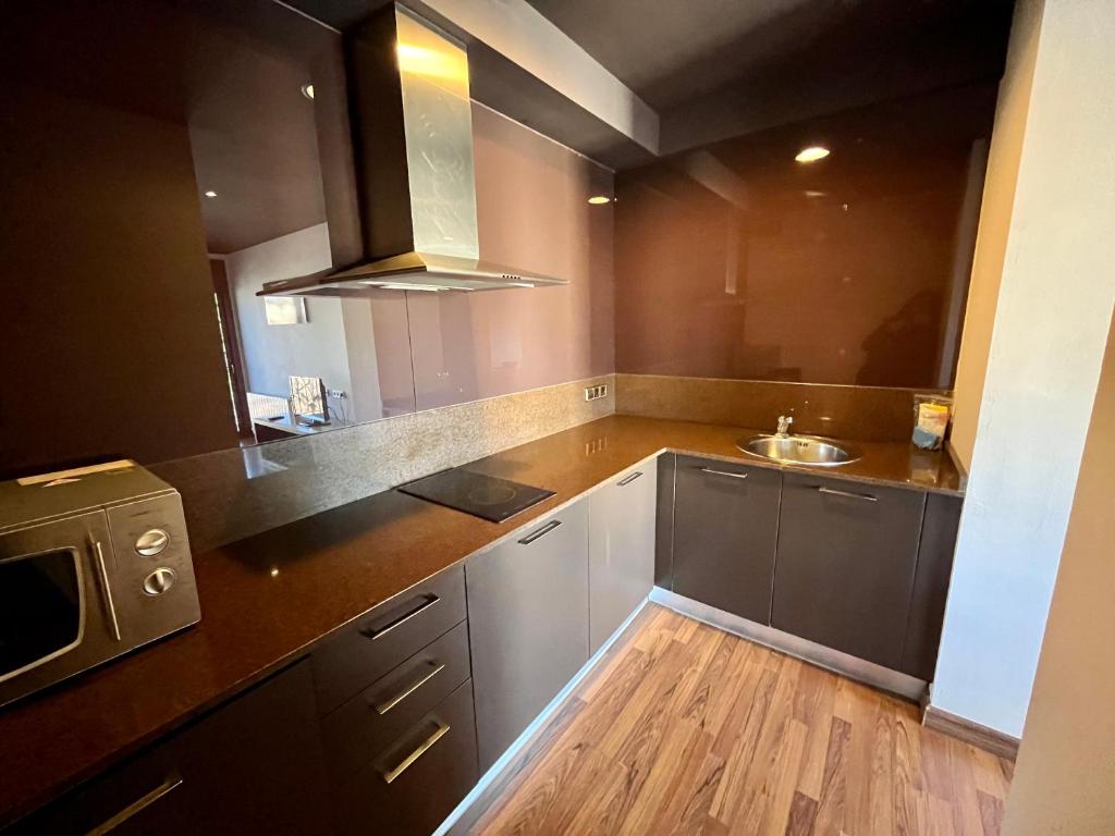 Kuchyňa alebo kuchynka v ubytovaní Can Morera Apartaments a Les Preses