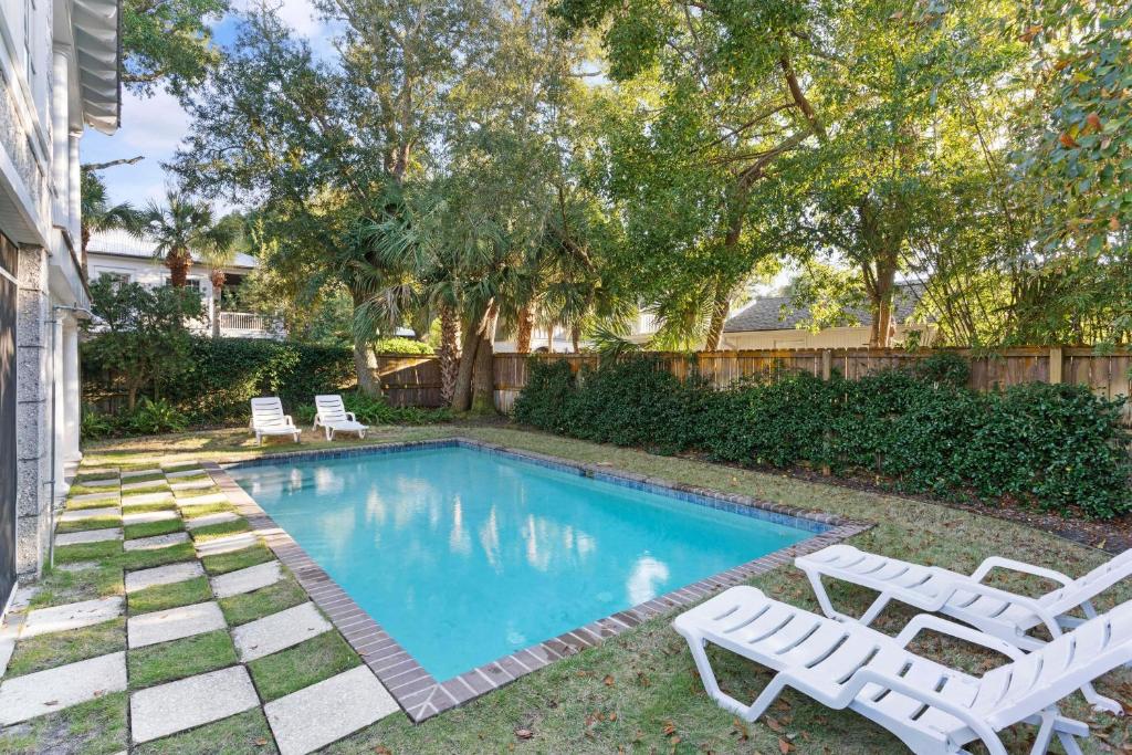 Bazén v ubytování Shore am Happy - 4209 Eighth Street nebo v jeho okolí