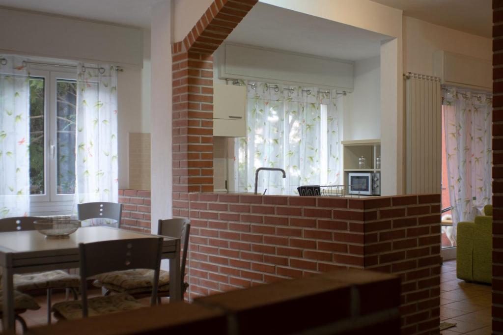 Una cocina o zona de cocina en Appartamenti Caprice