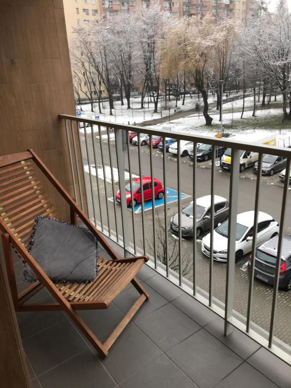 Balkón alebo terasa v ubytovaní Miły czas