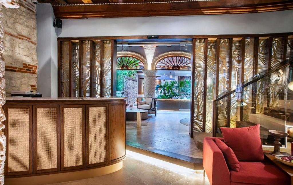 Posezení v ubytování Hotel Casona del Porvenir