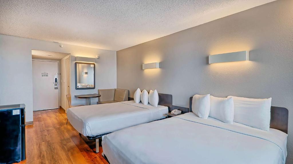 Motel 6-Los Angeles, CA - Los Angeles - LAX - Sala Matrimoniali Con Due Letti Queendici - Accesso Alla Disabilità