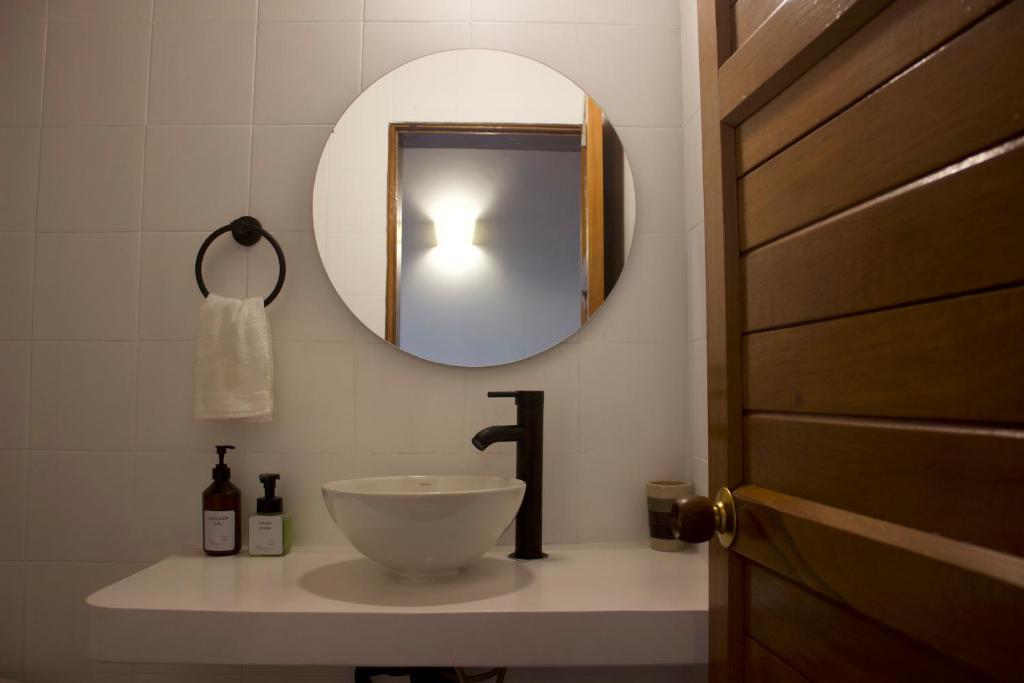 Vannituba majutusasutuses Hostal Magdalena