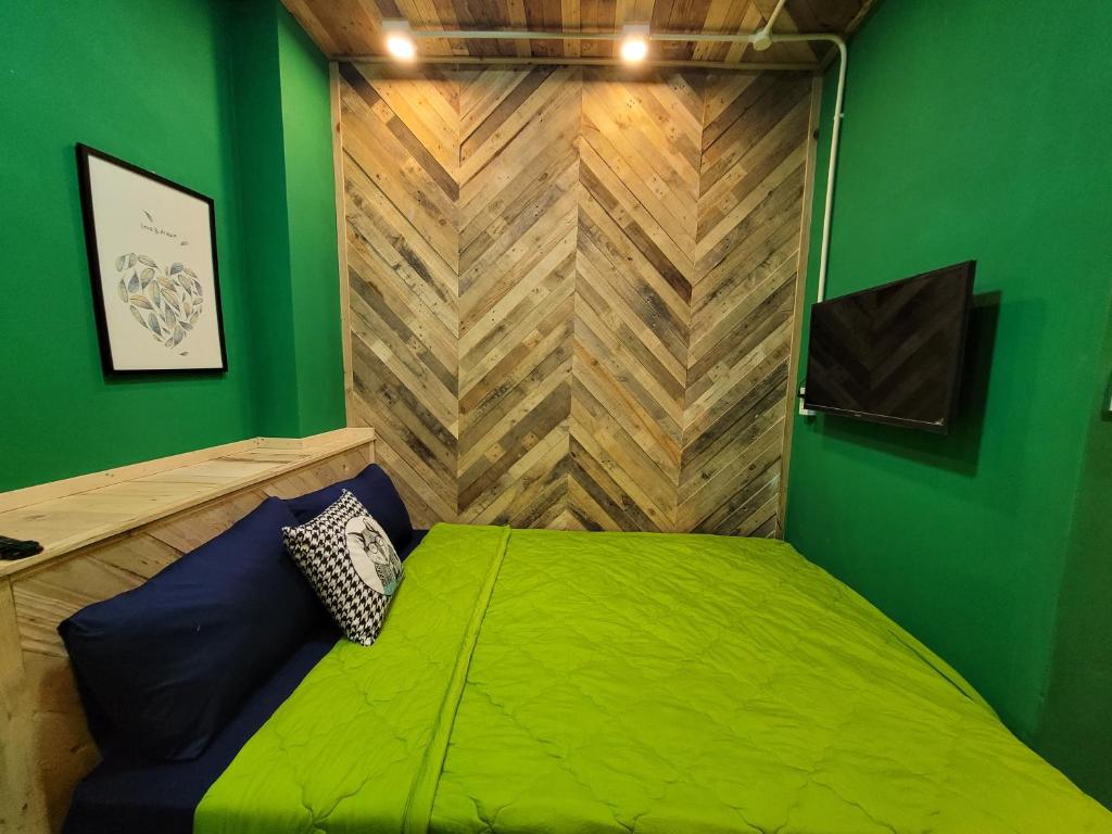 Cama o camas de una habitación en Lightning House