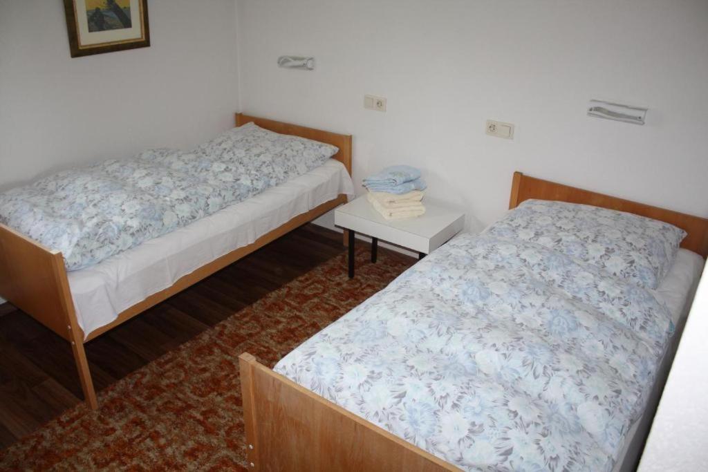 Postel nebo postele na pokoji v ubytování Haus Berta