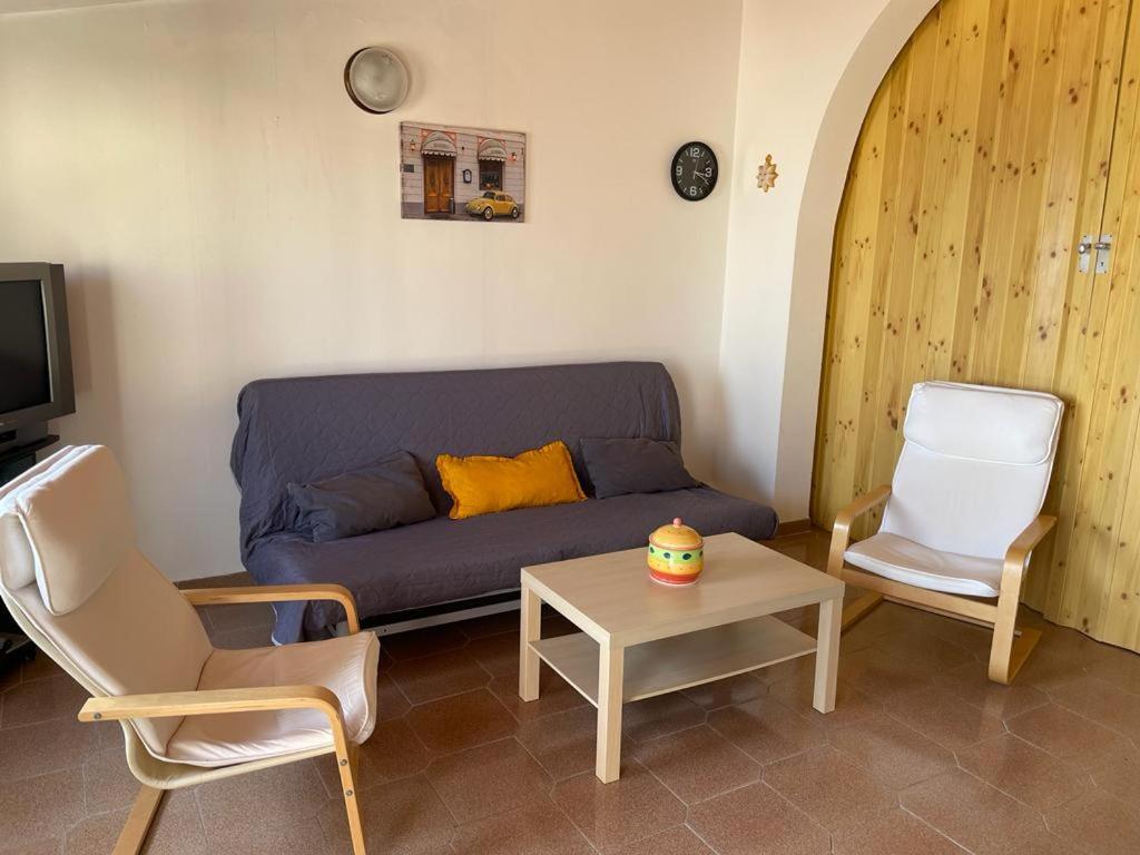 Posezení v ubytování Casa Helenia Bruca