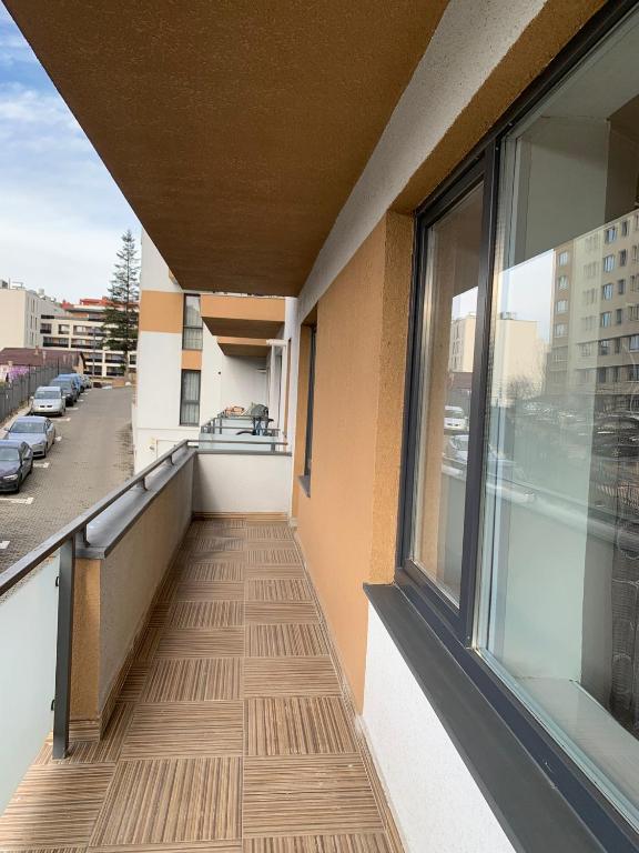 Balkón nebo terasa v ubytování B&B Iulius