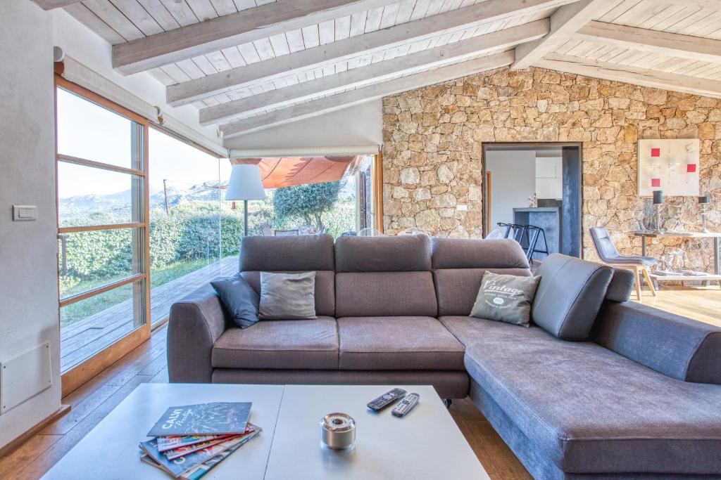 Posezení v ubytování Villa Stella