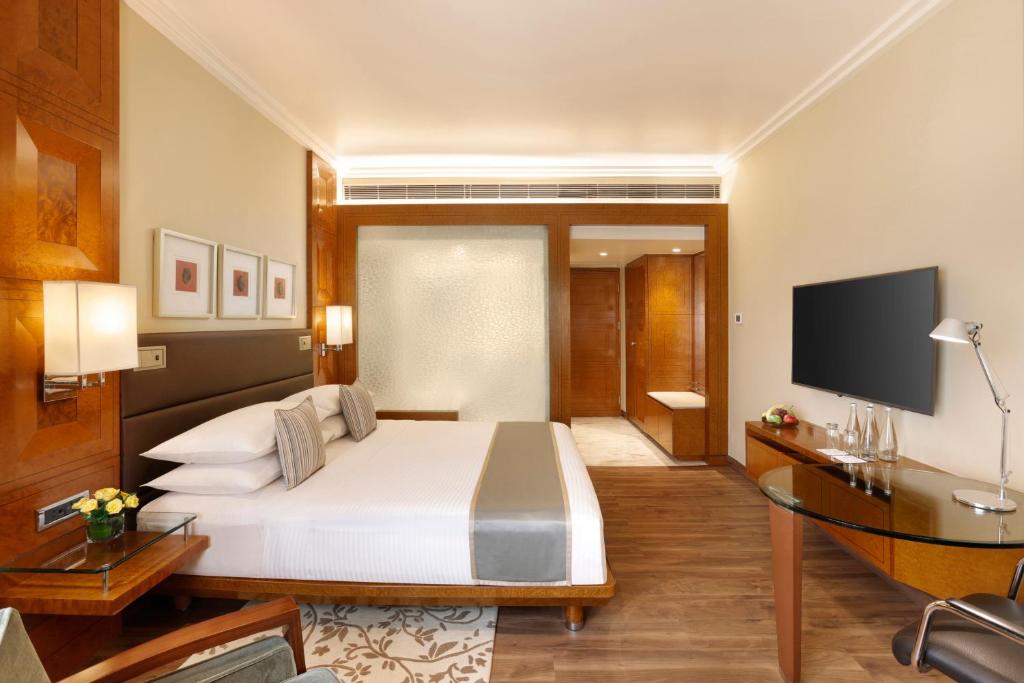 TV a/nebo společenská místnost v ubytování Hyatt Regency Delhi