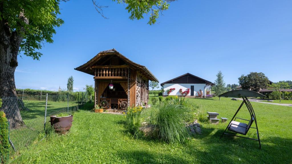Zahrada ubytování Erlebnisbauernhof Tschom