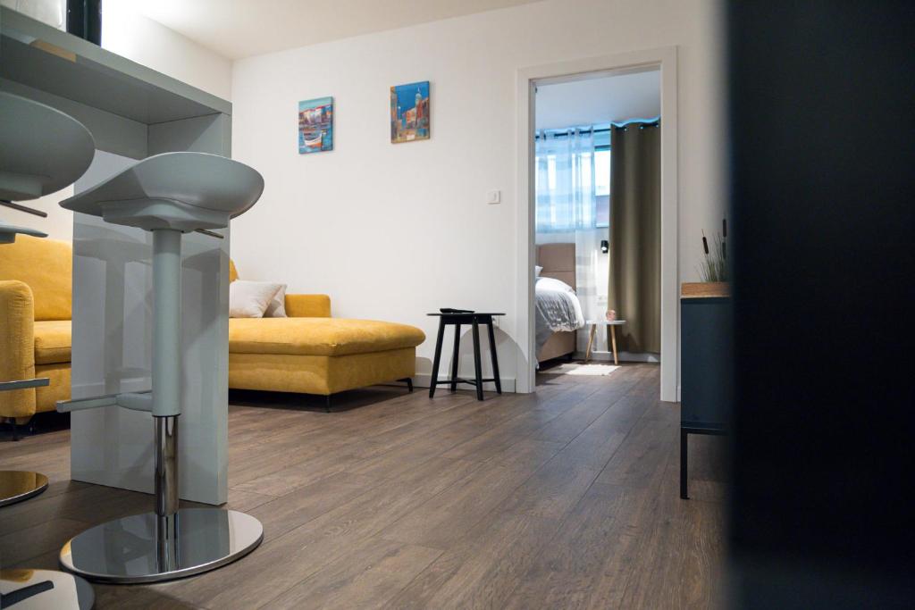 Posezení v ubytování MINMAR Apartments