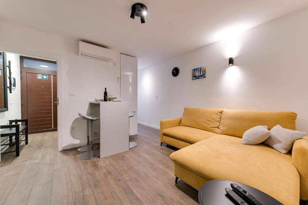 Posezení v ubytování MINMAR Apartments